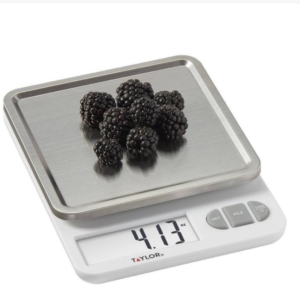 #41 - Brand New In Box, Never Used, Stainless Steel Kitchen Scale By Taylor!